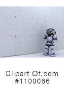 Robot Clipart #1100066 by KJ Pargeter