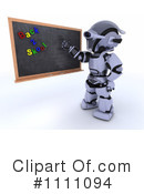 Robot Clipart #1111094 by KJ Pargeter