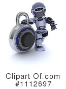 Robot Clipart #1112697 by KJ Pargeter