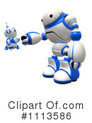 Robot Clipart #1113586 by Leo Blanchette