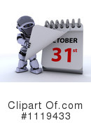 Robot Clipart #1119433 by KJ Pargeter