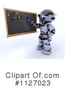 Robot Clipart #1127023 by KJ Pargeter