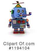 Robot Clipart #1194104 by stockillustrations