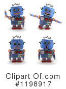 Robot Clipart #1198917 by stockillustrations