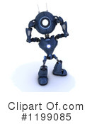 Robot Clipart #1199085 by KJ Pargeter