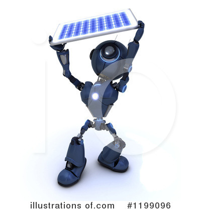 Royalty-Free (RF) Robot Clipart Illustration by KJ Pargeter - Stock Sample #1199096
