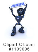 Robot Clipart #1199096 by KJ Pargeter