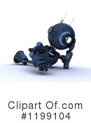 Robot Clipart #1199104 by KJ Pargeter