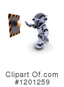 Robot Clipart #1201259 by KJ Pargeter