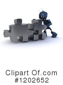 Robot Clipart #1202652 by KJ Pargeter