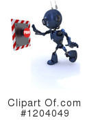 Robot Clipart #1204049 by KJ Pargeter