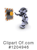 Robot Clipart #1204946 by KJ Pargeter