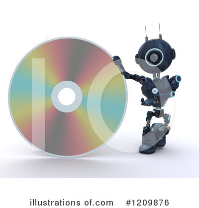 Royalty-Free (RF) Robot Clipart Illustration by KJ Pargeter - Stock Sample #1209876