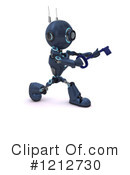 Robot Clipart #1212730 by KJ Pargeter