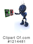 Robot Clipart #1214481 by KJ Pargeter