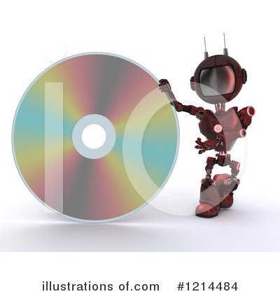 Royalty-Free (RF) Robot Clipart Illustration by KJ Pargeter - Stock Sample #1214484