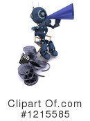 Robot Clipart #1215585 by KJ Pargeter