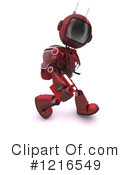 Robot Clipart #1216549 by KJ Pargeter
