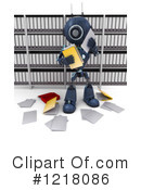 Robot Clipart #1218086 by KJ Pargeter