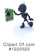 Robot Clipart #1220020 by KJ Pargeter