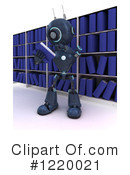 Robot Clipart #1220021 by KJ Pargeter