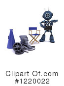 Robot Clipart #1220022 by KJ Pargeter