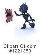Robot Clipart #1221353 by KJ Pargeter