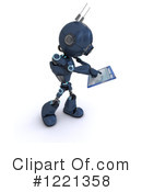 Robot Clipart #1221358 by KJ Pargeter