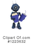 Robot Clipart #1223632 by KJ Pargeter