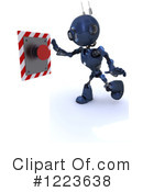 Robot Clipart #1223638 by KJ Pargeter