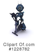 Robot Clipart #1228782 by KJ Pargeter