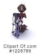 Robot Clipart #1228786 by KJ Pargeter