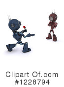 Robot Clipart #1228794 by KJ Pargeter
