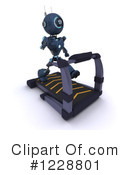 Robot Clipart #1228801 by KJ Pargeter