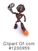Robot Clipart #1230959 by KJ Pargeter
