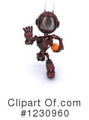 Robot Clipart #1230960 by KJ Pargeter