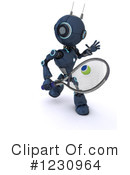 Robot Clipart #1230964 by KJ Pargeter