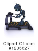 Robot Clipart #1236627 by KJ Pargeter