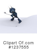 Robot Clipart #1237555 by KJ Pargeter