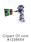 Robot Clipart #1238654 by KJ Pargeter