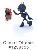 Robot Clipart #1239655 by KJ Pargeter