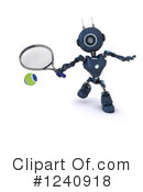 Robot Clipart #1240918 by KJ Pargeter