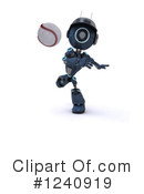Robot Clipart #1240919 by KJ Pargeter