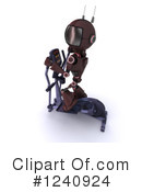 Robot Clipart #1240924 by KJ Pargeter