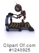 Robot Clipart #1240925 by KJ Pargeter
