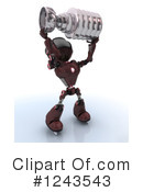 Robot Clipart #1243543 by KJ Pargeter