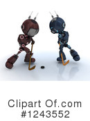 Robot Clipart #1243552 by KJ Pargeter