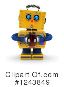 Robot Clipart #1243849 by stockillustrations