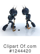 Robot Clipart #1244420 by KJ Pargeter