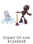 Robot Clipart #1246648 by KJ Pargeter